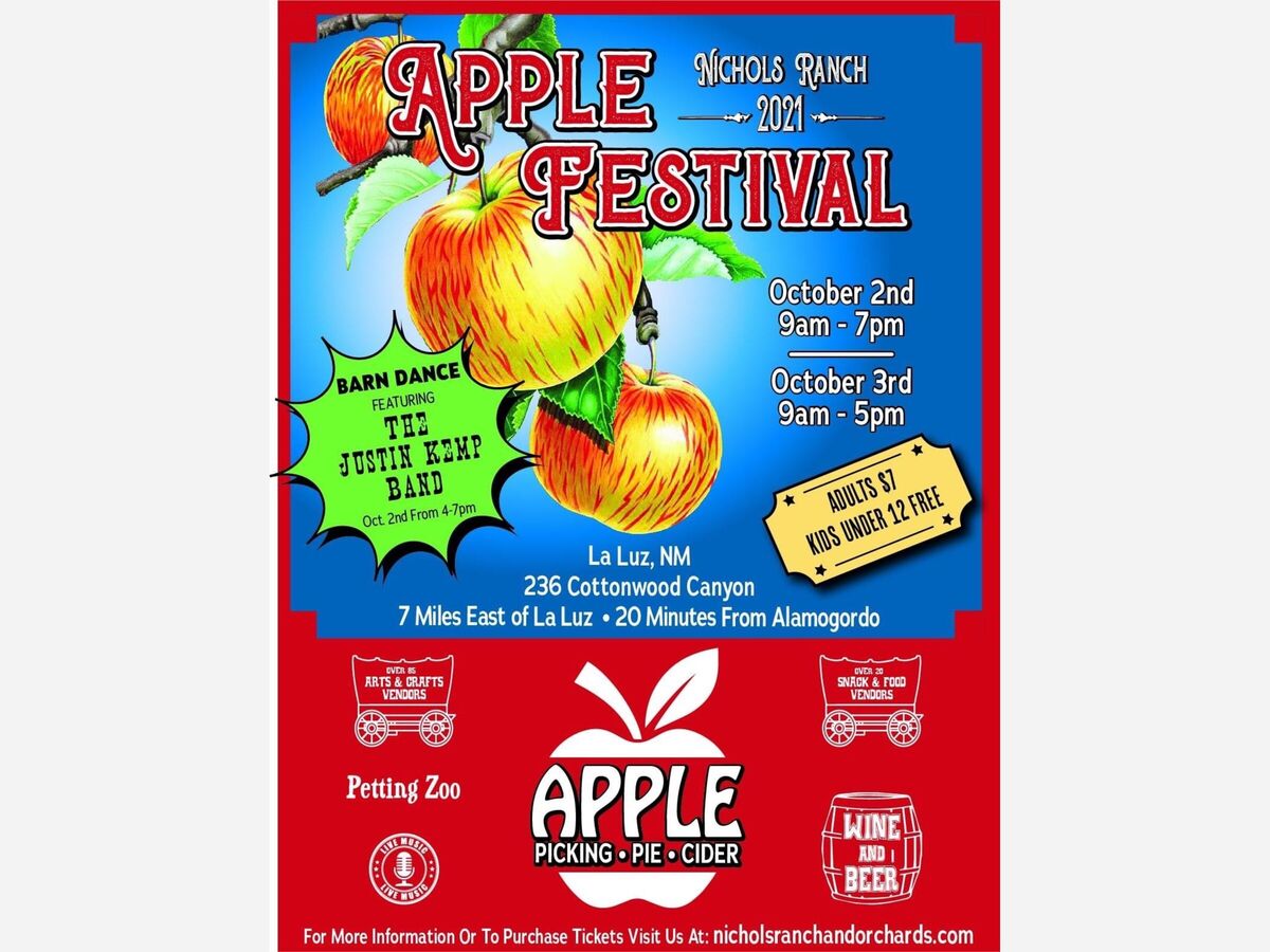 Nichols Ranch Apple Festival La Luz Oct 2nd & 3rd, 2021 | 2nd Life