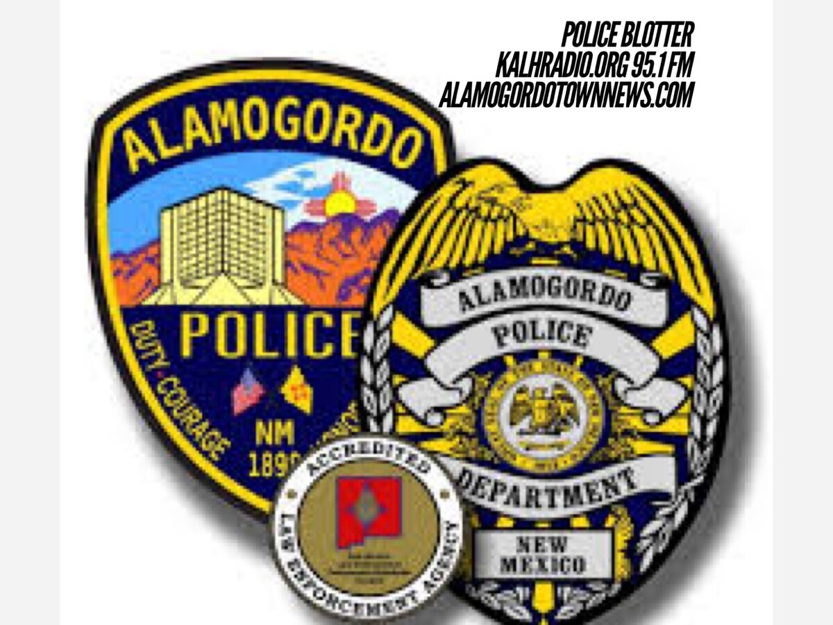 Alamogordo Police Activity Logs 531 to 612023 2nd Life Media