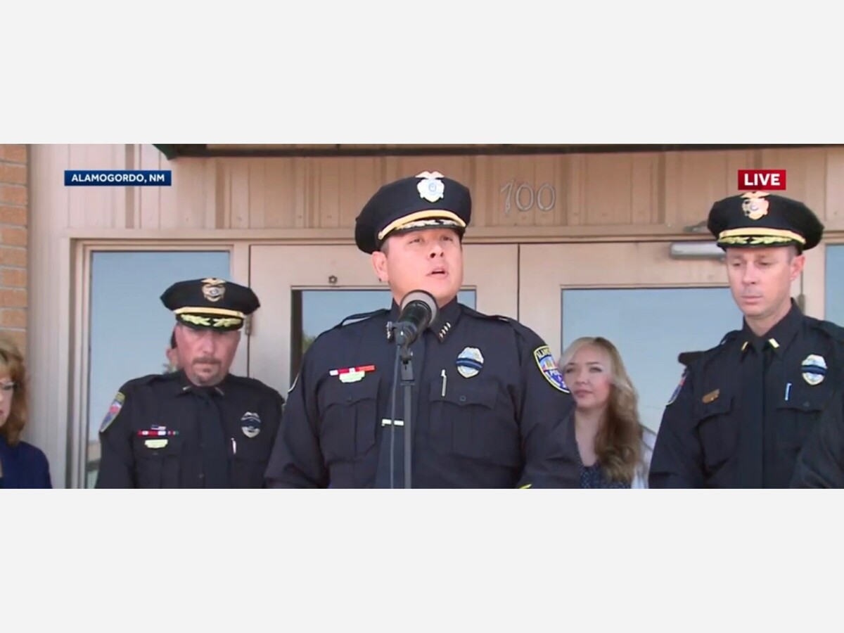 Alamogordo Police Department Press Conference Details Officer Ferguson ...