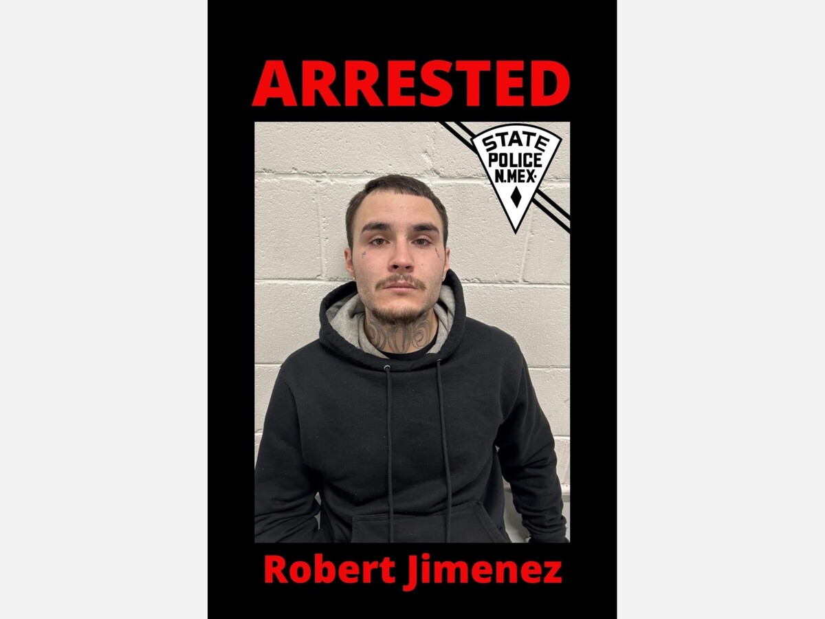 Robert Jimenez Sought by US Marshals Apprehended by NM State Policd