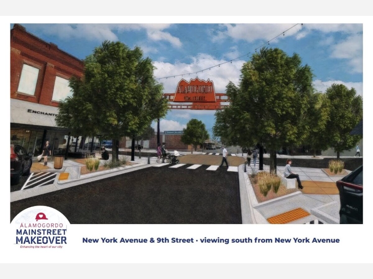 Alamogordo MainStreet's New York Avenue Moves to Next Phase of Makeover