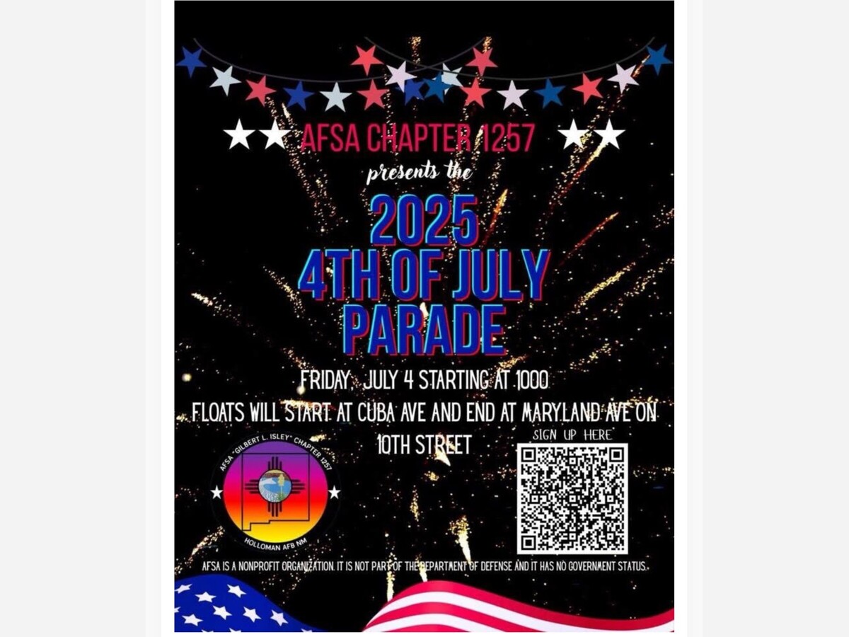 Happy Birthday America -Alamogordo and Mescalero Apache Tribal Celebrating July 4th