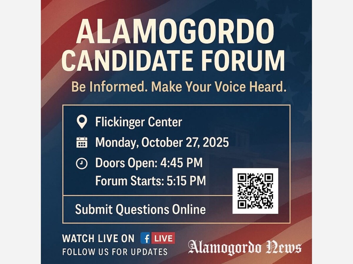 Mayoral Forum Monday at Flickinger Center 5 pm 