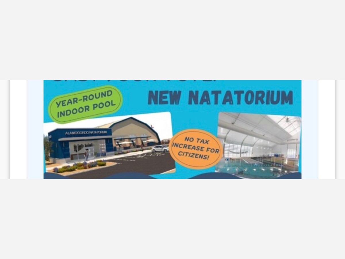 Alamogordo City Commission Tables Natatorium Bond Loan; Short-Term Delays Possible for Voter-Approved Indoor Pool Project