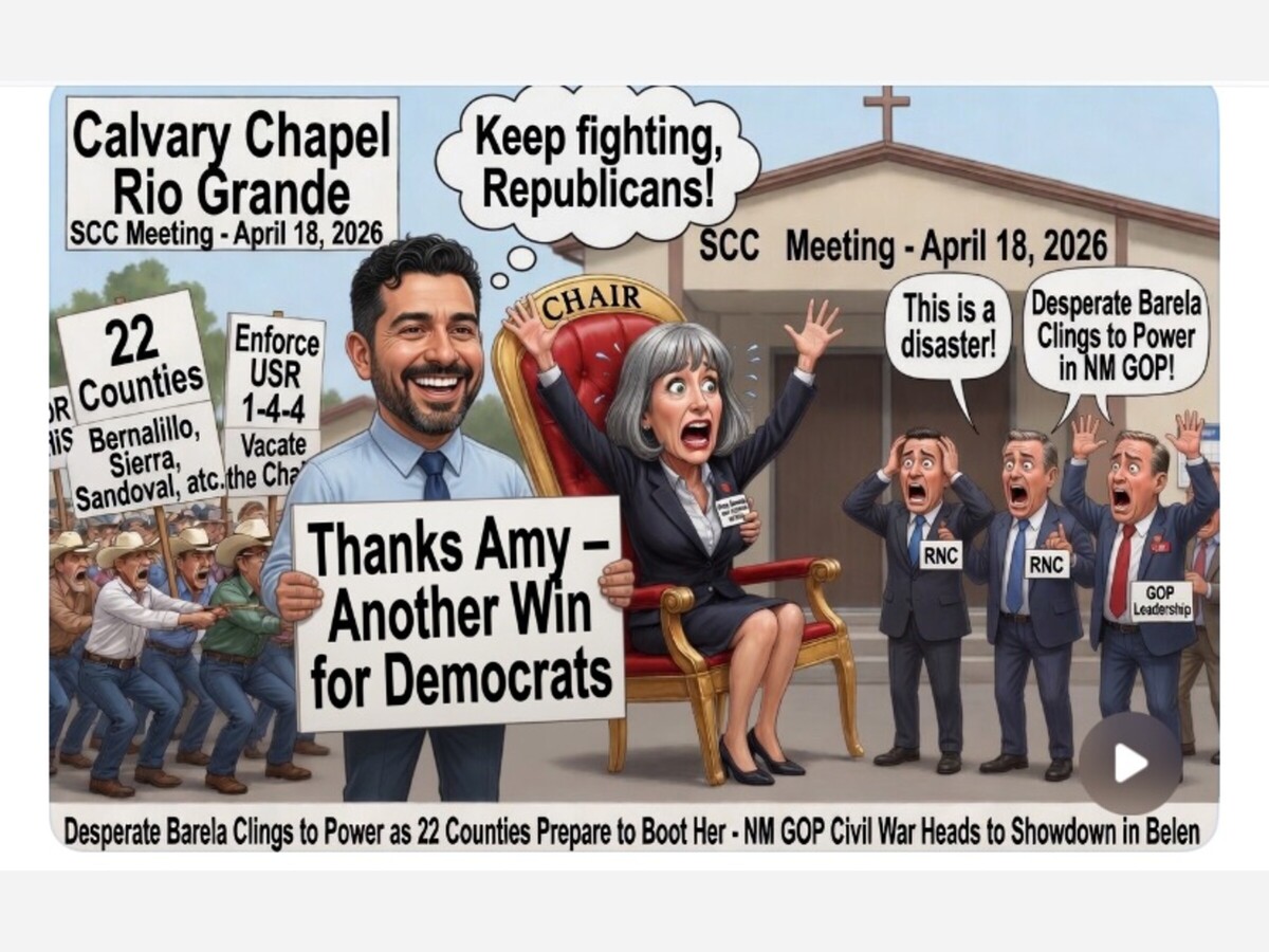 New Mexico GOP Civil War Threatens to Hand Gabe Vasquez a Third Term: How Barela's Power Grab Is Costing Republicans in Washington