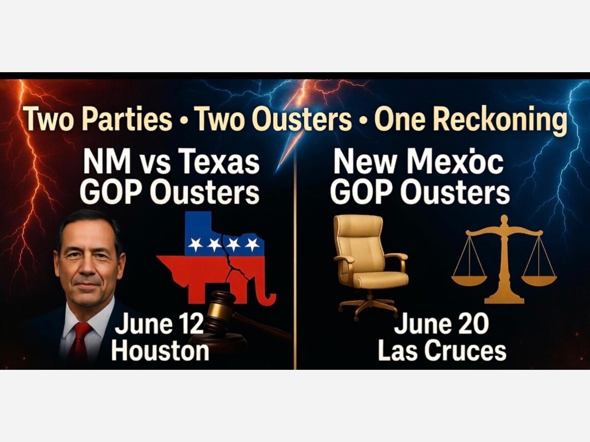 Two Parties, Two Ousters, One Reckoning: New Mexico and Texas GOP Civil Wars Expose a National Republican Fault Line