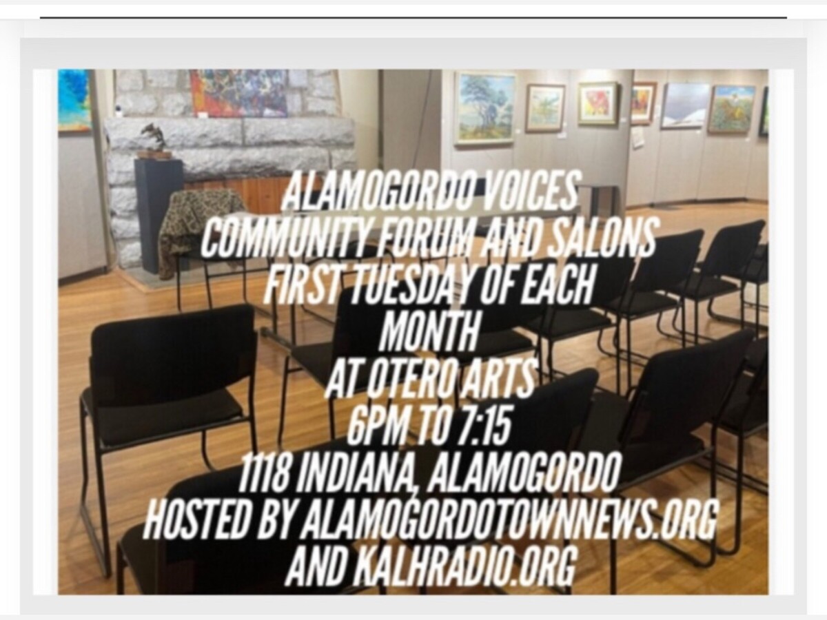 Voices of Alamogordo Forum July 7th 6 pm to Spotlight Community Volunteerism and Upcoming Citywide Cleanup