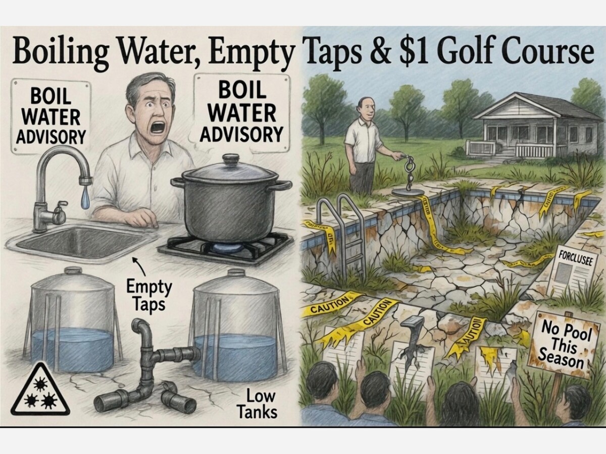 Boiling Water, Empty Taps, and an Unreported Violation — While Timberon's Water District Gave Away Its Golf Course for $1 a Month