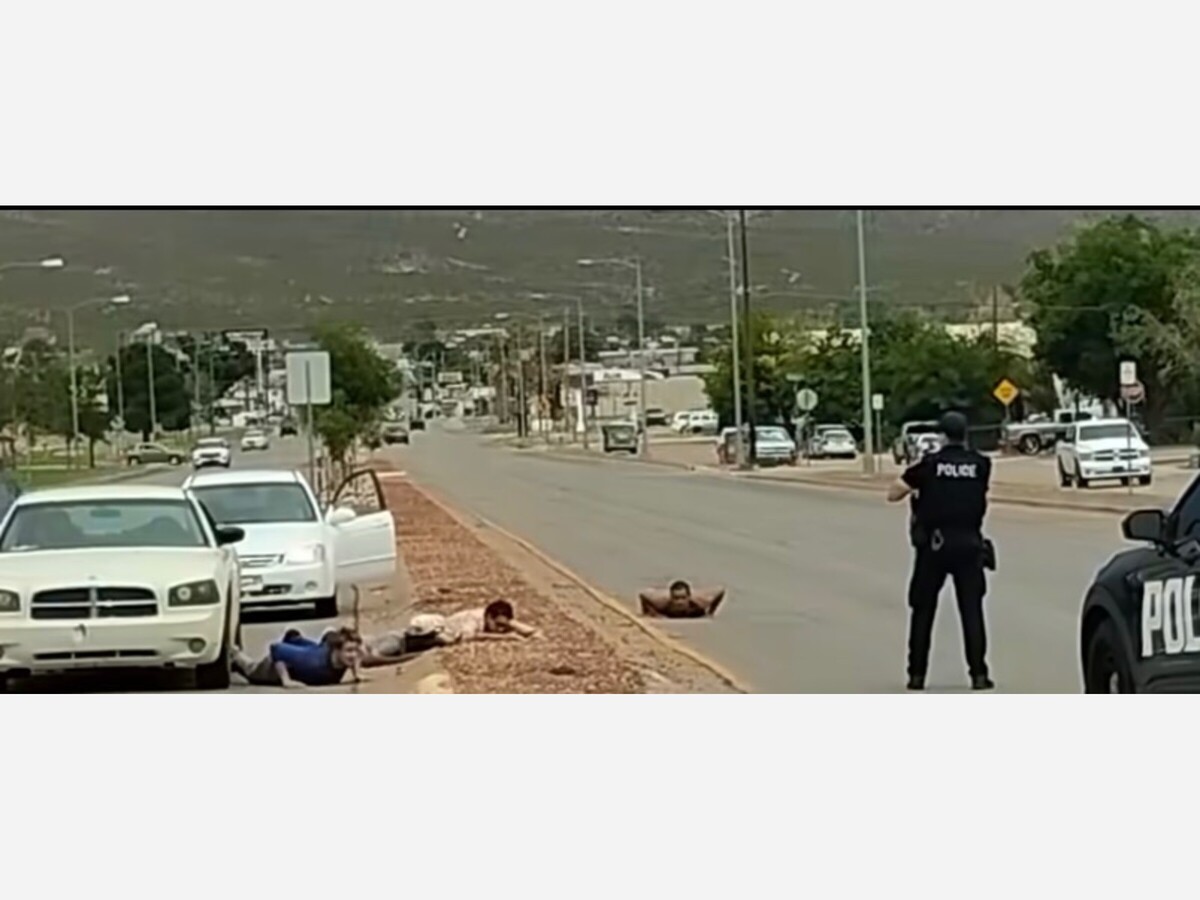 A Weapons Incident at Florida Avenue and Indian Wells in Alamogordo Prompts Police Response, Arrests