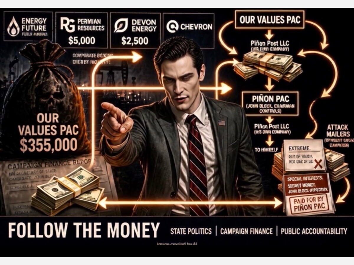 Follow the Money: Block Cries 'Big PAC' While His Own PAC Pays His Own Company