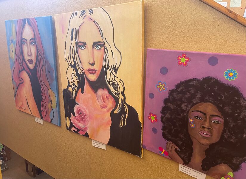 A Collection of the Beauty of Women Expressed and on Exhibition at Roadrunner Emporium, Alamogordo New Mexico
