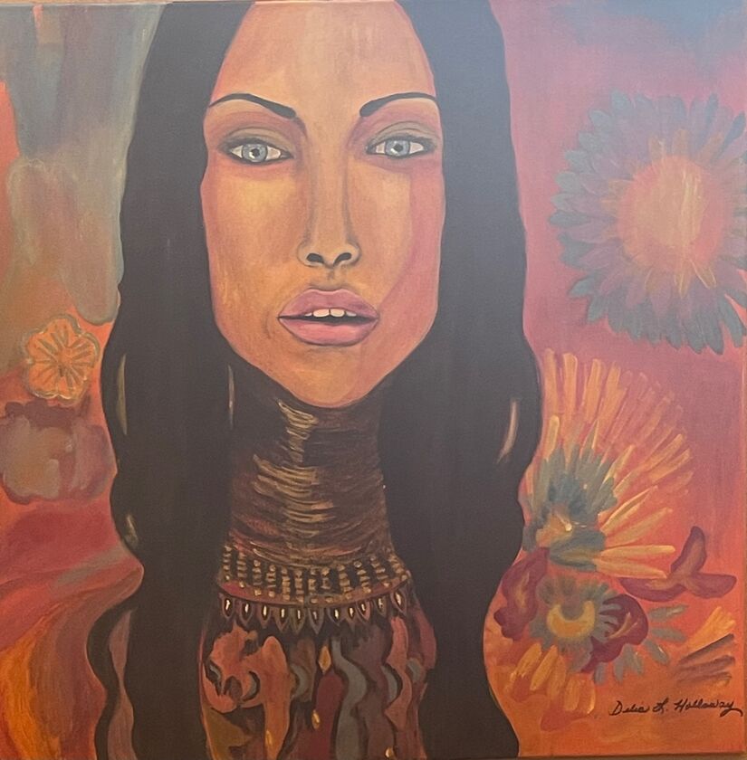 An Expression of Exquisite Color and Complexity on Exhibition Roadrunner Emporium & Art Gallery, Alamogordo New Mexico by Delia Lopez Holloway