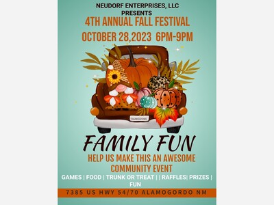 Neudorf Enterprises 4th Annual Fall Festival