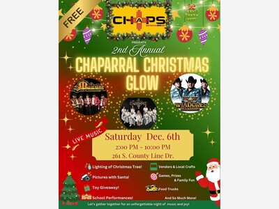 CHAPS Entertainment Ignites Holiday Spirit with 2nd Annual Chaparral Christmas Glow