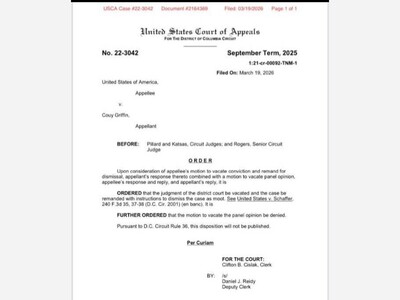 Conviction Vacated, but Path Back to Office Remains Uncertain for Couy Griffin