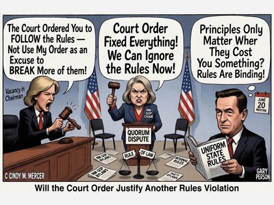 Will the Court Order Become Justification for Another Rules Violation? By Gary Person 