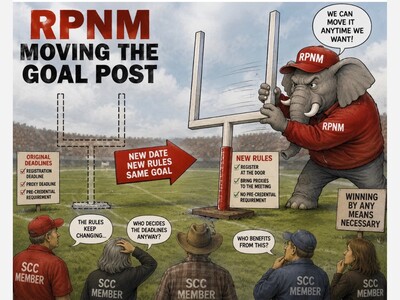 Commentary: Moving the Goalpost Again?  By Gary Person
