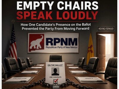 Empty Chairs Speak Loudly An op-ed By Gary Person