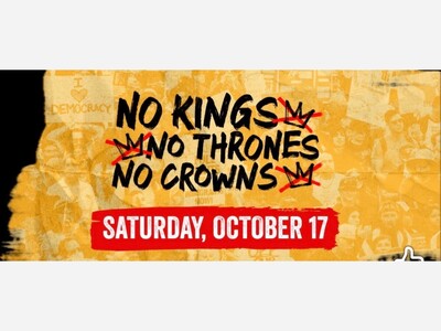 Vote Early Rally Oct 17, 2026 No Kings Committee