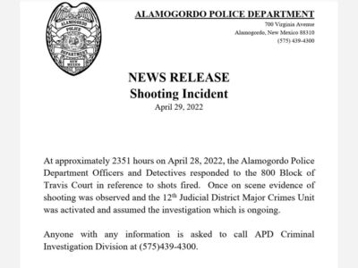 AlamogordoTownNews.com Shooting Incident Police Seek Help