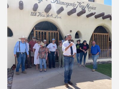 AlamogordoTownNews.com New Mexico Attorney General Democratic Candidate Raúl Torrez Visits Alamogordo 6-18-22