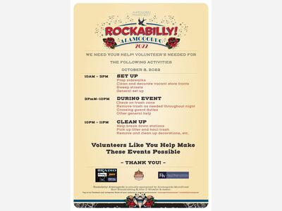 AlamogordoTownNews.com Rockabilly Needs Volunteers 