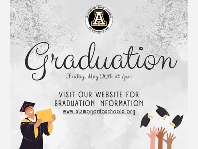 Alamogordo High School Graduation Ceremony Information 2023