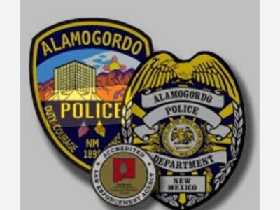 Alamogordo Police Arrest and Activities Log Dec 4 thru Dec 10th, 2023