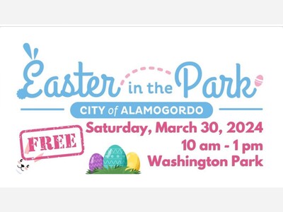 Alamogordo Easter in the Park Saturday, March 30, 2024