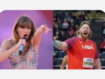 Olympic Record Breaking Shot Putter Ryan Crouser Lands ﻿Taylor Swift as  New Girlfriend
