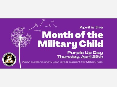 Why is Purple and the Month of the Military Child Important? 