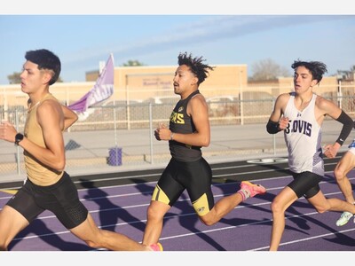 Tiger Track at the Clovis Wildcat Relays on Friday 