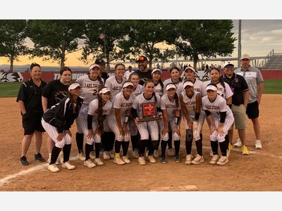 Alamogordo Lady Tigers Softball Bring Home the Red #2 State Trophy 