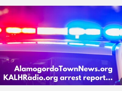 Alamogordo City Police Arrest Log July 15 thru 21, 2024