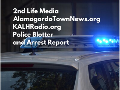 Alamogordo Police Arrest Report August 12th thru 18th, 2024