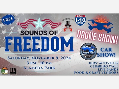 Veterans Day Weekend Sounds of Freedom Festival Event Saturday 