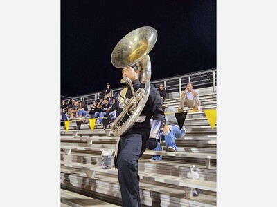 Tiger Senior Nicholas Sauceda Selected to the Prestigious Academy Drum and Bugle Corp