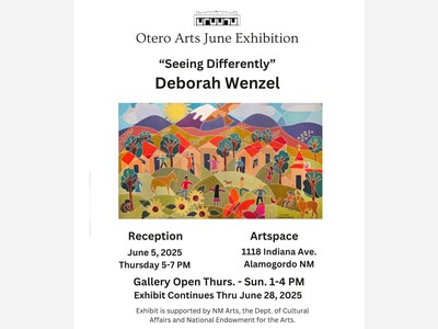 Deborah Wenzel opening at the Otero Artspace In June