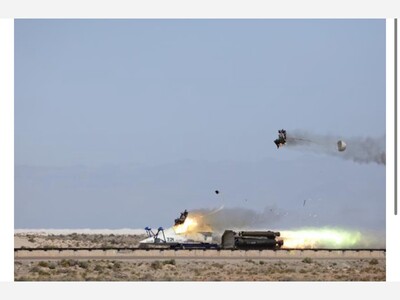 T-7A Red Hawk completes successful Escape System Sled Test