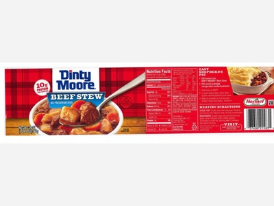 NewMexicoConservativeNews.com Reports National Dinty Moore Beef Stew Recall 