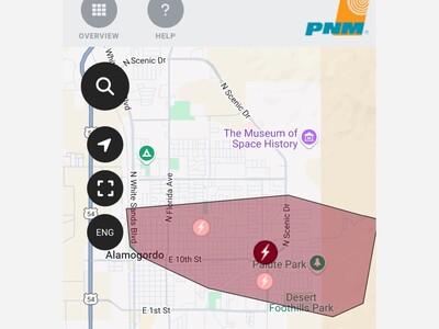 Alamogordo Residents Report Power Outage 