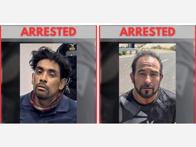 NMSP Chase Leads to Arrest of 2 Individuals Facing Multiple Charges.