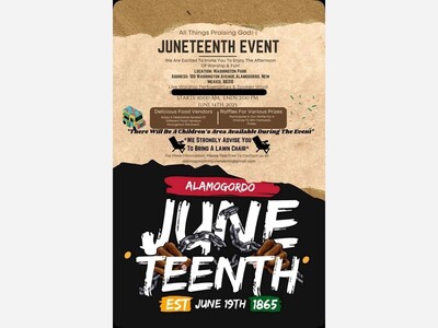 Save the Date: June 14th Alamogordo Juneteenth Festival 2025