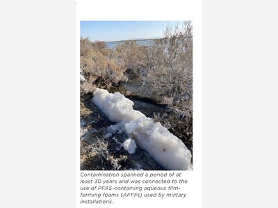 World Record Concentrations of Harmful Chemicals at Holloman Lake