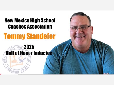 NMHSCA Inducted Tommy Standefer in Hall of Fame