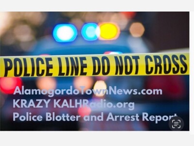 Alamogordo Police Activity Logs thru July 20th 