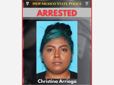 New Mexico State Police Charges Woman with Vehicular Homicide 