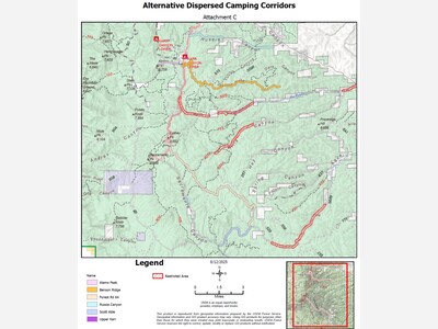 Lincoln National Forest Sacramento Ranger District Area Announces 2 Closures