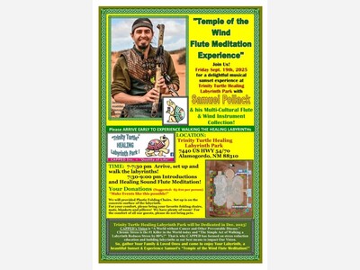Sept 19th, 2025 Flute Performance Healing Circle at the Trinity Turtle with Samuel Pollack