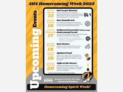 Alamogordo High School Homecoming Activities Planned